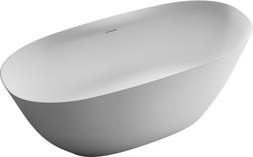 Vasca da bagno Alterna yari - posa libera 180 x 80 cm Bianco opaco