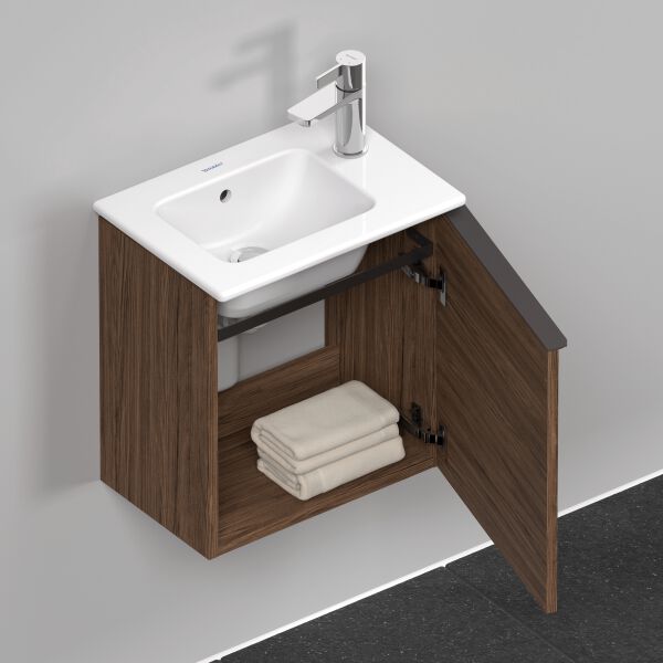 Meuble sous-lavabo Duravit D-Neo Noyer fonc&eacute; image number 3