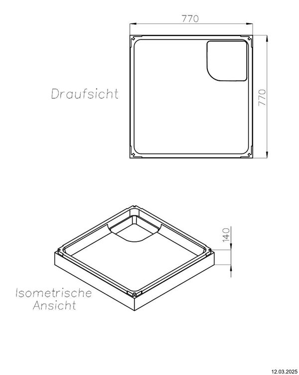 Duschwannentr&auml;ger Schedel image number 1