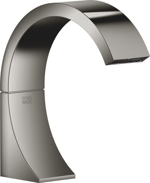 Becco del lavabo da piano Dornbracht Cyo Platino opaco