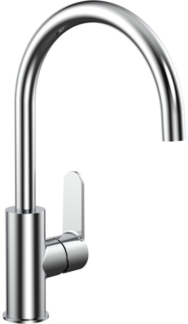 Miscelatore monocomando per lavello Laufen Laurin, bocca mobile, s 200 mm, 360&deg;, altezza aeratore image number 0