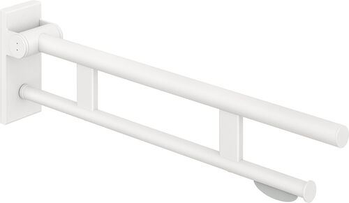 Barre d`appui escamotable Hewi 900 Duo Blanc mat