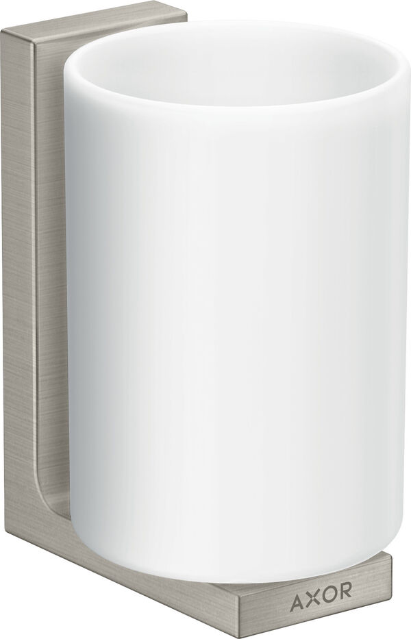 Porte-verre Axor Universal Rectangular Couleur acier inoxydable image number 0