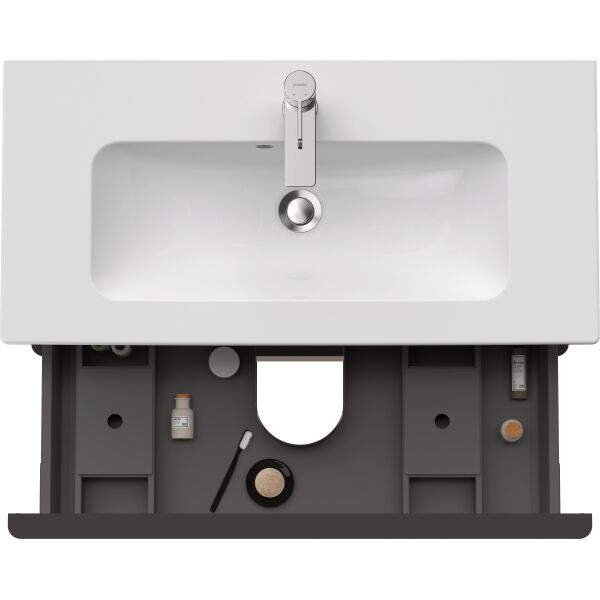 Waschtischm&ouml;bel Duravit D-Neo Basalt matt image number 4