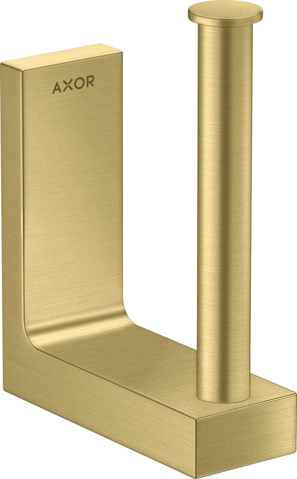 Porte-papier de r&eacute;serve Axor Universal Rectangular Brushed brass image number 0