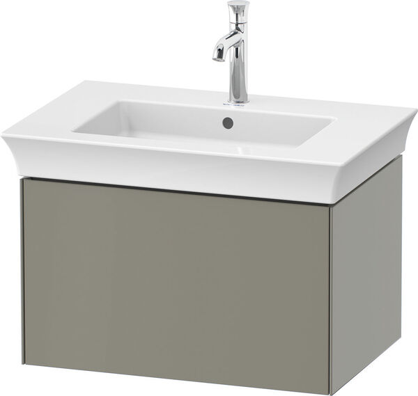 Meuble sous-lavabo Duravit White Tulip Stone grey mat image number 0