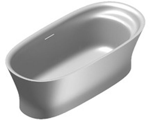 Vasca da bagno Duravit Cape Cod, a posa libera, con parte dorsale unilaterale, 185,5 cm x 88,5 cm, image number 0