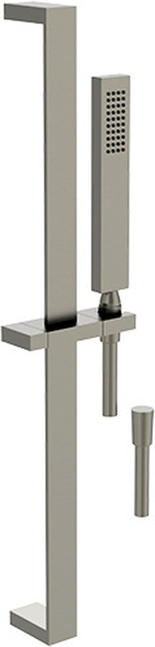 Handbrausegarnitur Gessi Rettangolo/Rettangolo K Finox