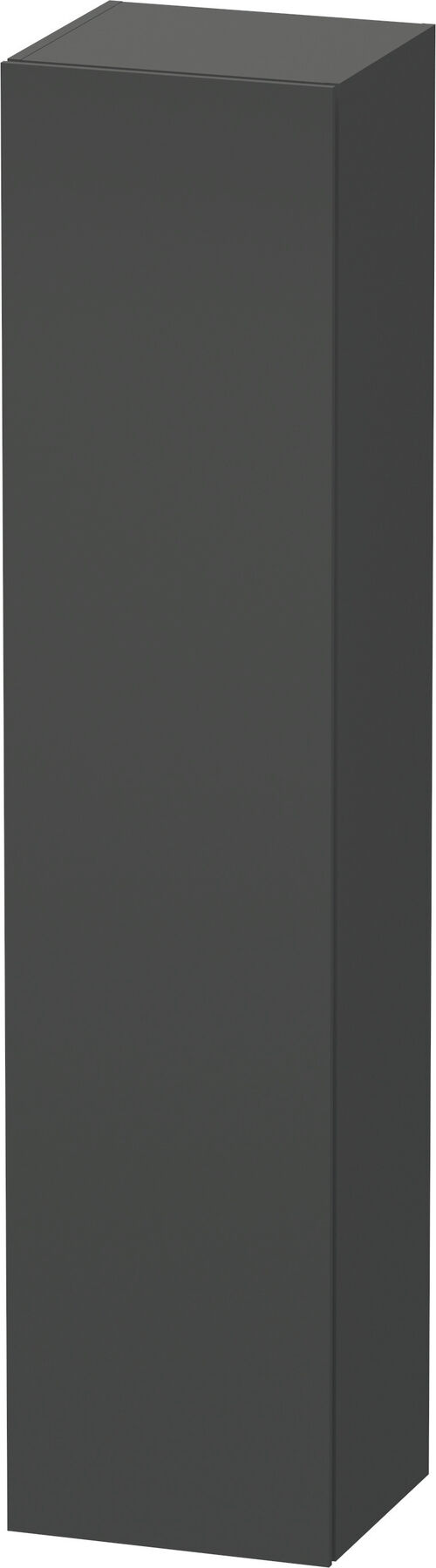 Hochschrank L-Cube Graphit matt