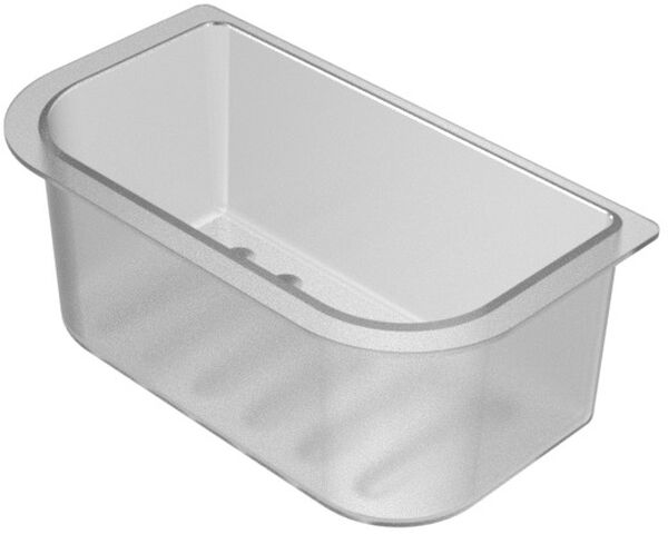 Cestino di plastica Bodensch. opaco, profondità 7 cm, per tutti i corrimano (BA40XX857) image number 0