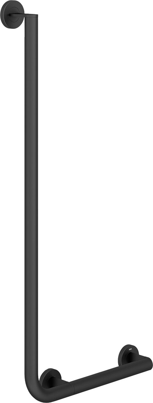 Barre d'appui d'angle Hewi 900 noir mat