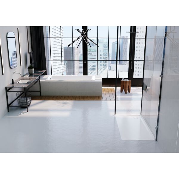 Duschenwanne Kaldewei Superplan Cool grey 90 Gleitschutz Secure Plus image number 1