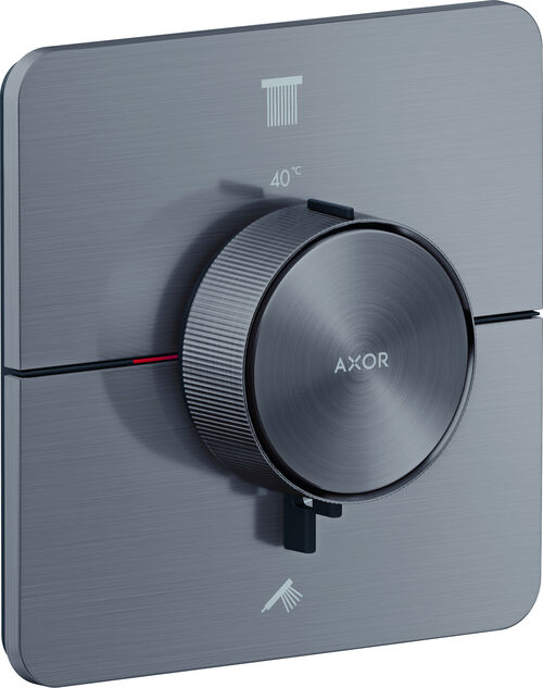 Duschsystem Axor ShowerSelect ID Brushed black chrome