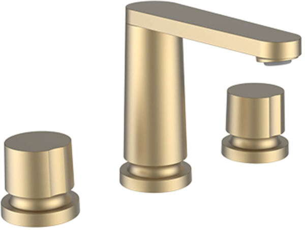 Dreilochbatterie Laufen The New Classic Gold matt Pale PVD image number 0