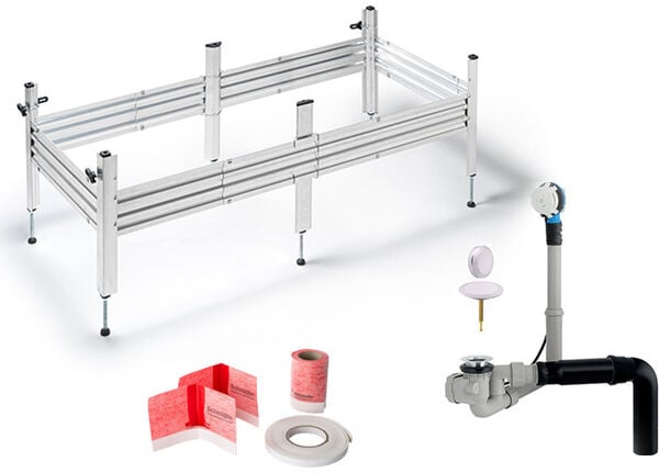 Set di montaggio per vasca da bagno Schmidlin Swiss Line Duo image number 0