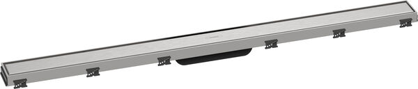 Hansgrohe RainDrain Match, Set canale doccia 100 cm, coperchio di design, flangia per il montaggio image number 0