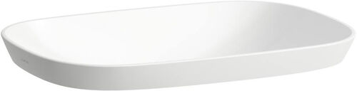 Auflegewaschtisch Laufen Ino 50 x 36.5 cm Weiss Cleaneffekt