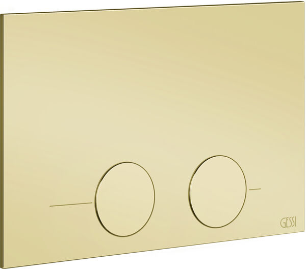Plaque de d&eacute;clenchement Gessi Laitone PVD image number 0