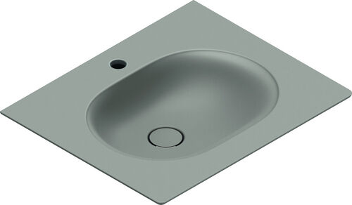 Waschtisch Catalano Sfera Zement satiniert Cleaneffekt