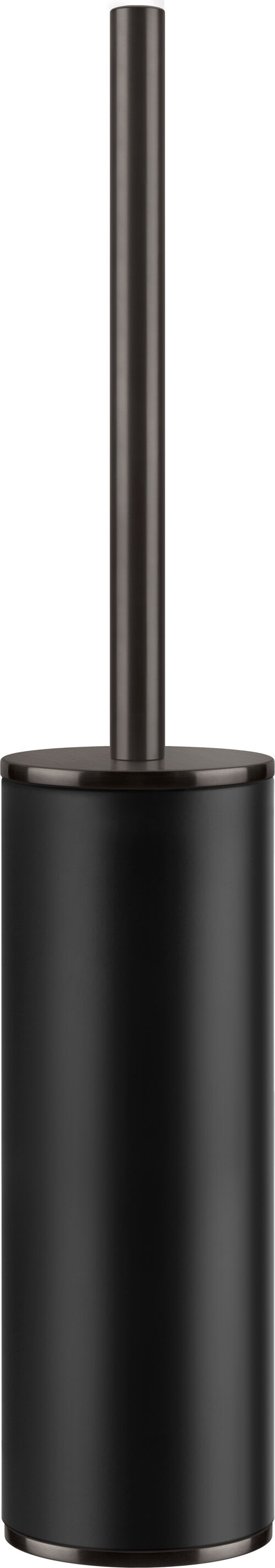 Portaspazzola Gessi Habito Black metal brushed