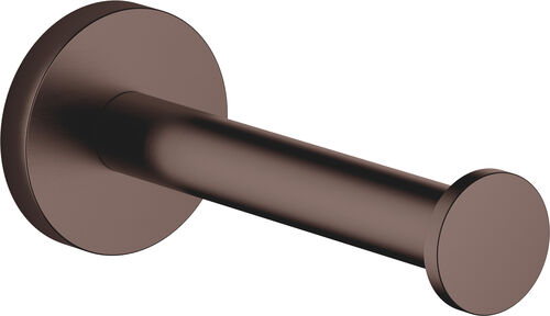 Porte-papier de r&eacute;serve Dornbracht Tara. Dark bronze bross&eacute; PVD