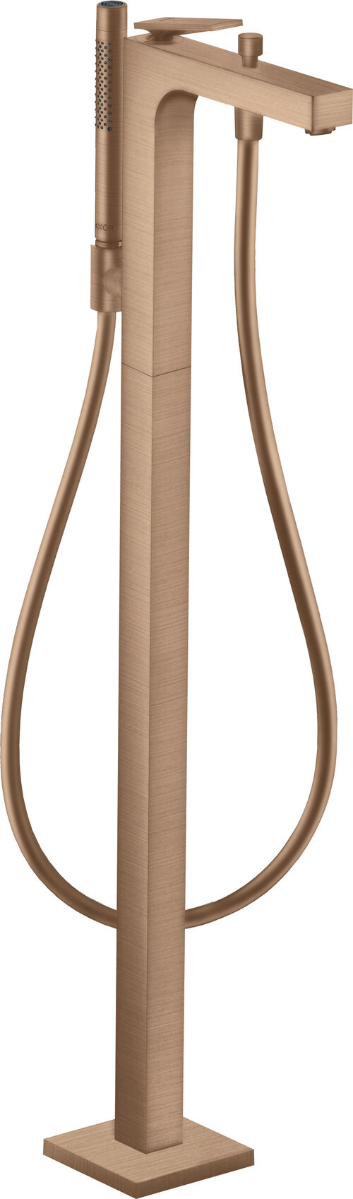 Bademischer Axor Citterio-Standmodell Brushed red gold