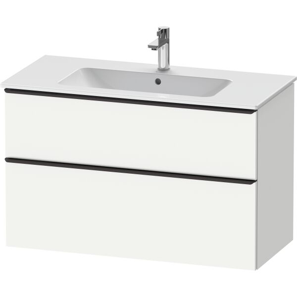 Armadio sottolavabo Duravit D-Neo bianco opaco image number 1