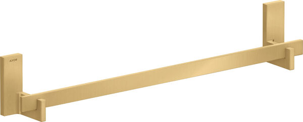 Barre &agrave; linge de bain Axor Universal Rectangular Brushed gold optic image number 0