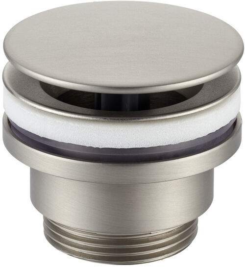 Schaftventil 1¼" nickel brushed