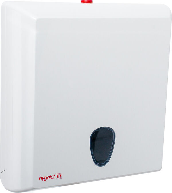 Distributeur de serviettes en papier Hygolet Papifold Medium Blanc image number 0