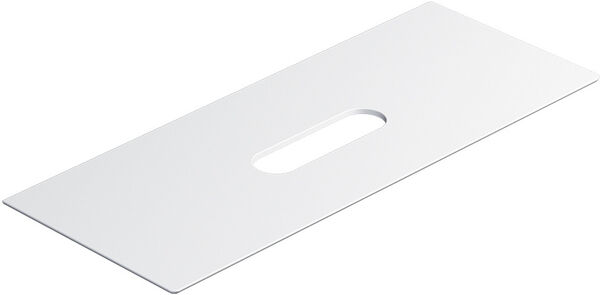 Piano d&rsquo;appoggio Catalano Ceramic Top, 125 x 50 cm apertura per sifone ovale, per lavabo d&rsquo; image number 0