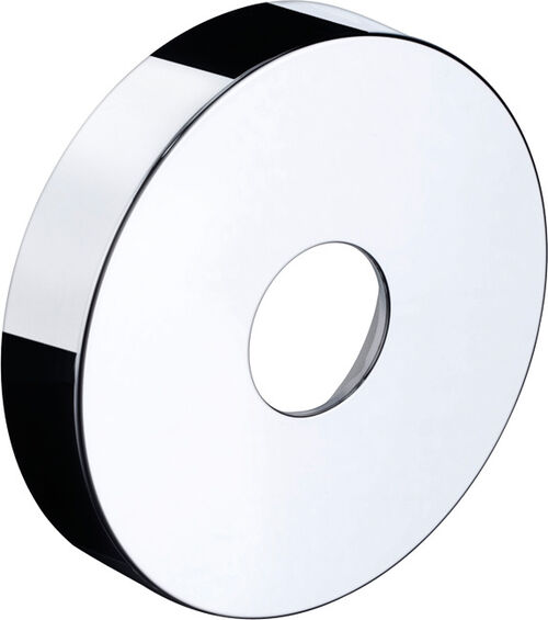 Rosette Hansgrohe brushed black chrome