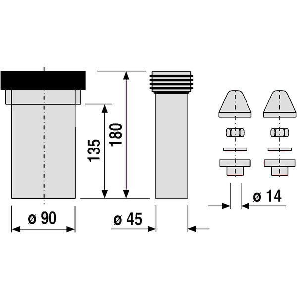 Garniture de manchettes Alterna image number 1