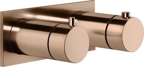 Miscelatore da doccia-set di montaggio finale Gessi Anello / Ingranaggio Copper