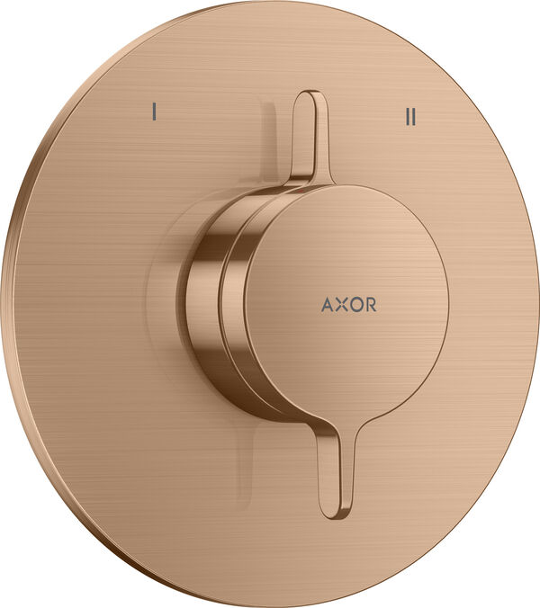 Duschsystem Axor One Brushed red gold image number 0
