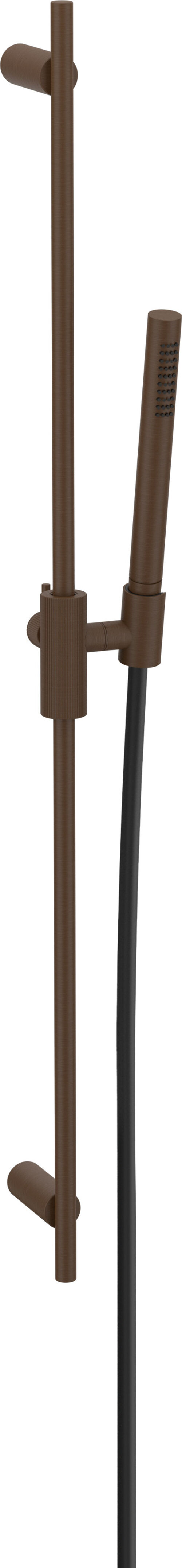 Handbrausegarnitur Gessi Habito Dark bronze Rigato