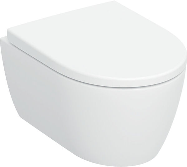 Cuvette murale Geberit iCon rimless Blanc image number 0