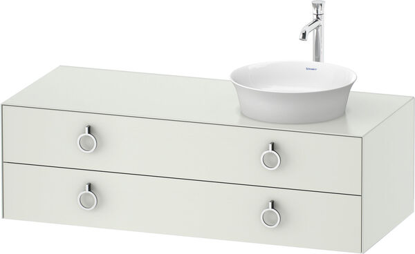Armadio sottolavabo Duravit White Tulip, larghezza 130 cm altezza 40,8 cm profondità 55 cm image number 0