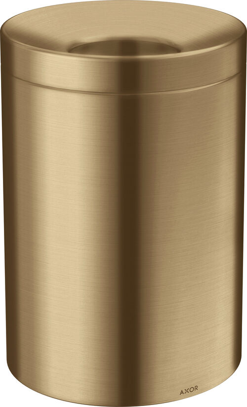 Abfalleimer Axor Universal Circular brushed bronze