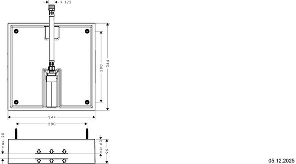 Einbauk&ouml;rper Hansgrohe image number 1