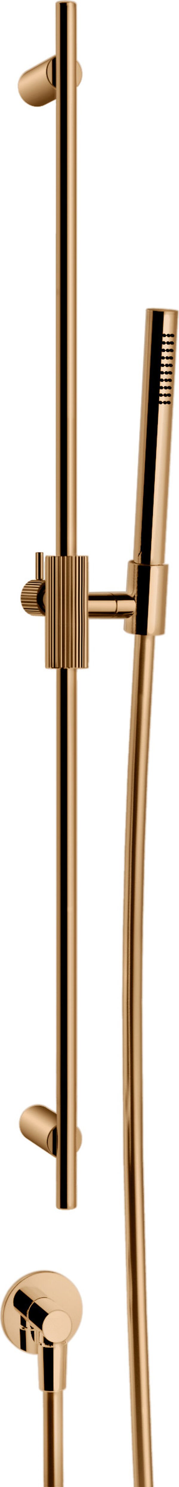 Handbrausegarnitur Gessi Habito warm bronze PVD rigato image number 0