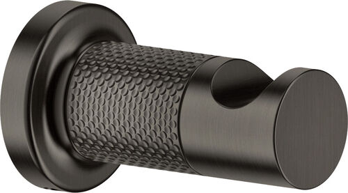 Crochet &agrave; habits Gessi Inciso Black metal brushed