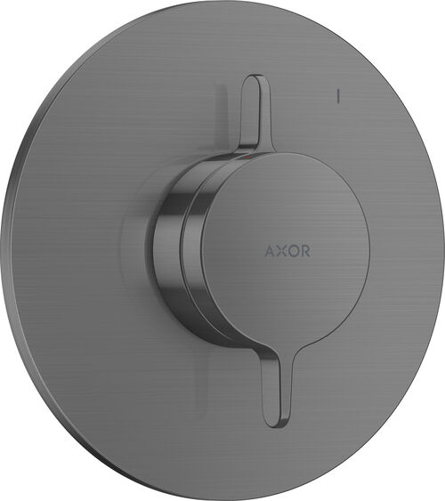 Duschsystem Axor One Brushed black chrome