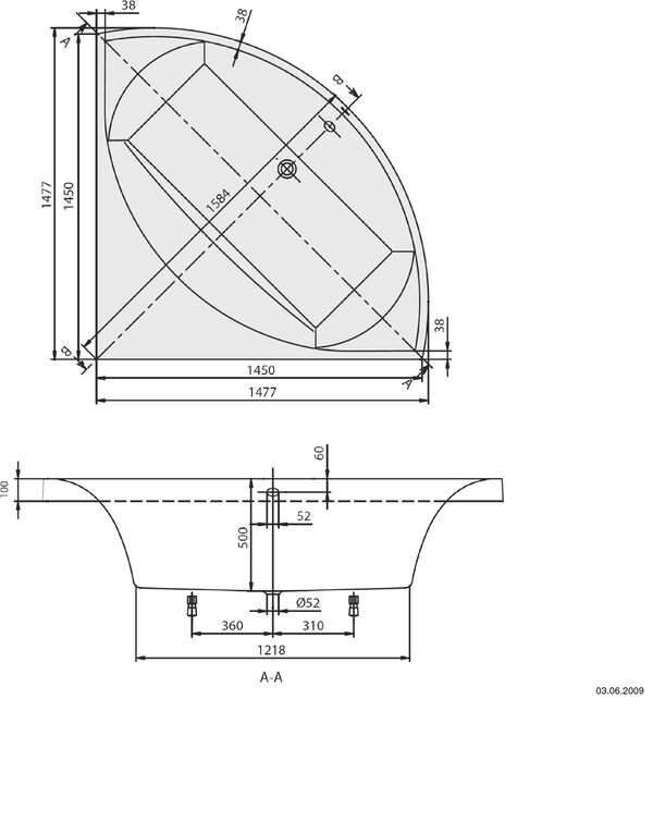Eckbadewanne Villeroy & Boch Squaro weiss image number 1