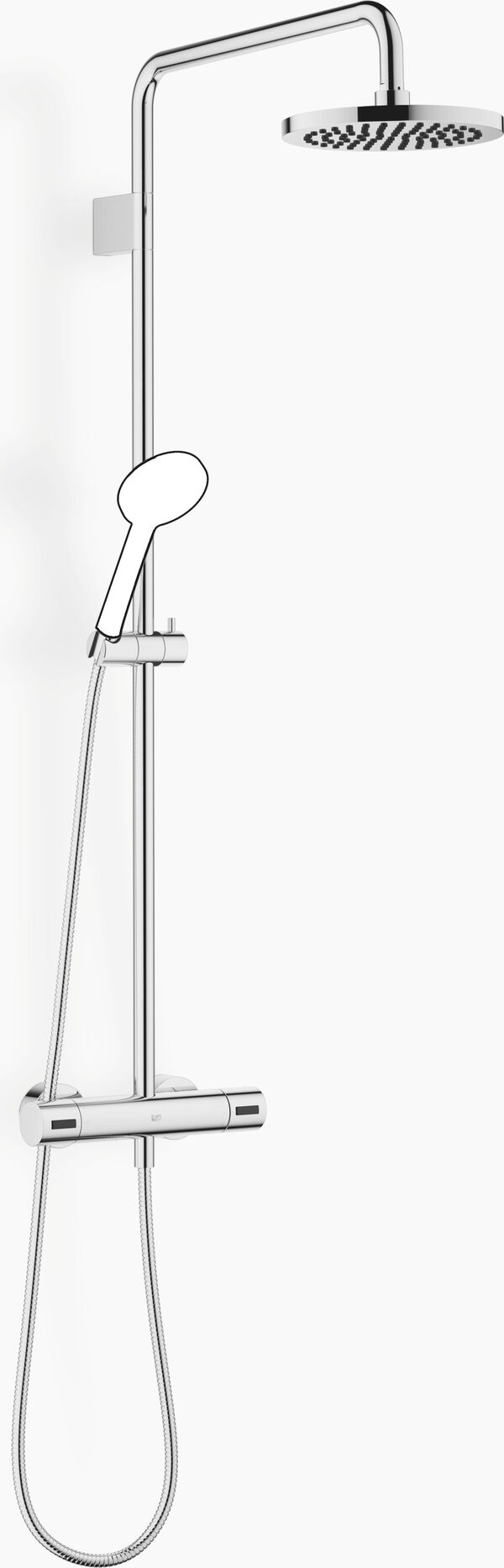 Shower Pipe Dornbracht mit Brausethermostat verchromt image number 0