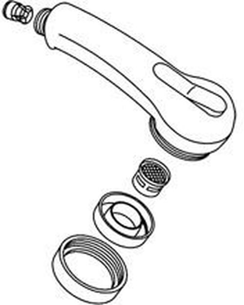 Douchette extensible Laufen Chrom&eacute;