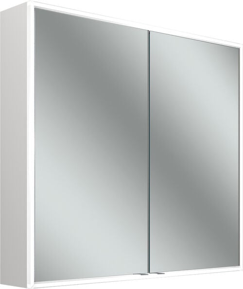 Armadio a specchio Alterna viso LED plus Bianco