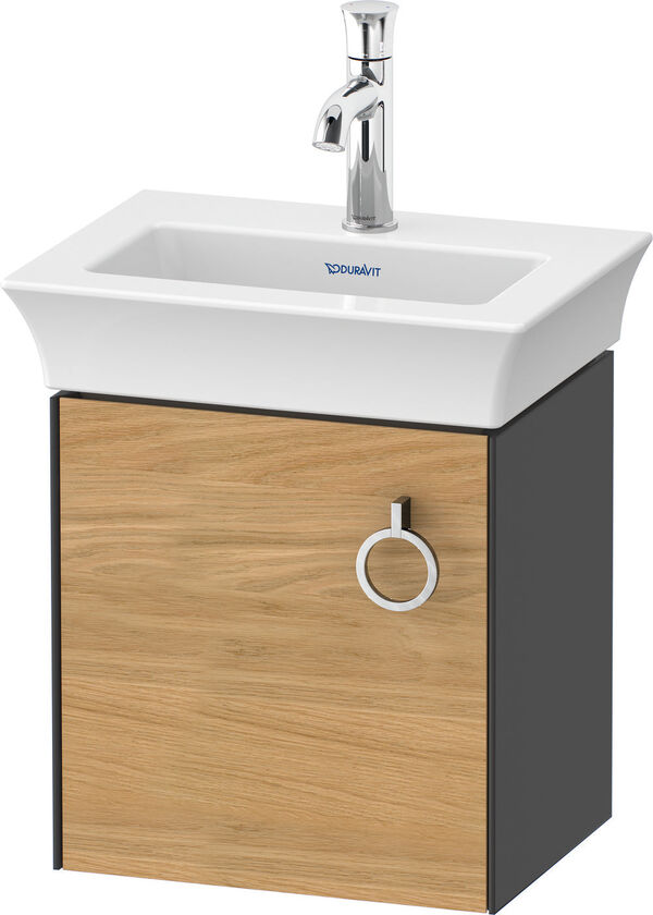 Meuble sous-lavabo Duravit White Tulip Graphite brillant image number 0