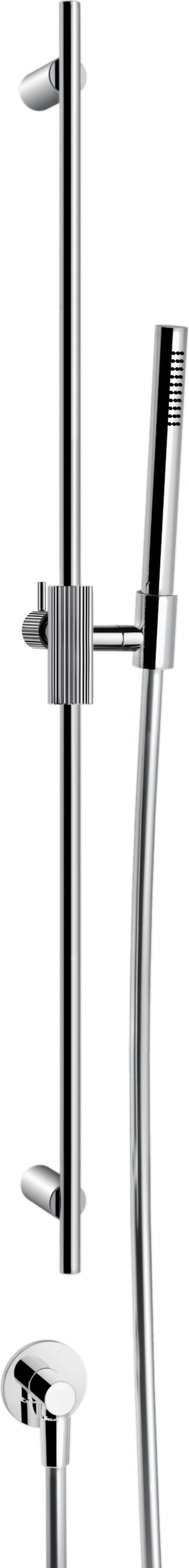 Handbrausegarnitur Gessi Habito verchromt rigato image number 0