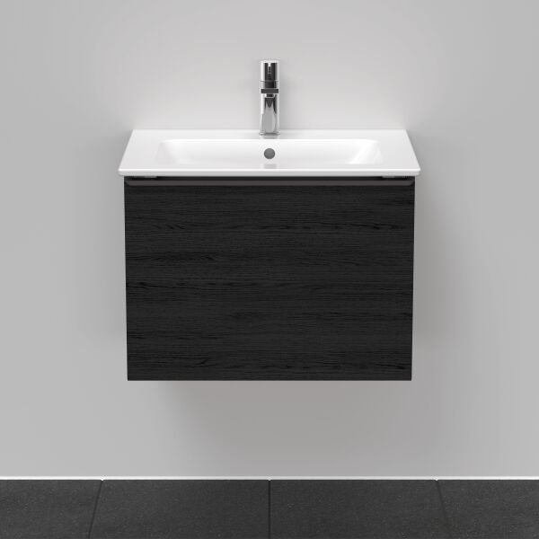 Meuble sous-lavabo Duravit D-Neo chêne noir image number 2
